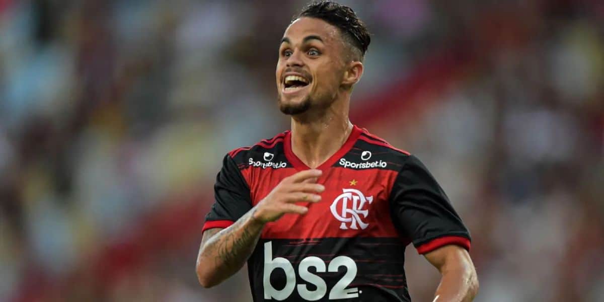 O atacante brilhou com a camisa do Flamengo (Reprodução: Internet)