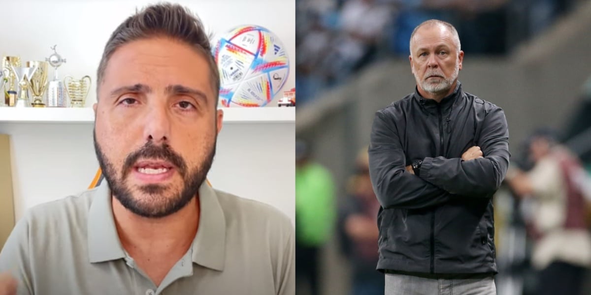 Jorge Nicola faz anúncio sobre demissão do técnico Mano Menezes do Corinthians - (Foto: Reprodução / Internet)