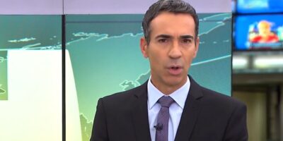 César Tralli deu notícia no Jornal Hoje (Foto: Reprodução / TV Globo)