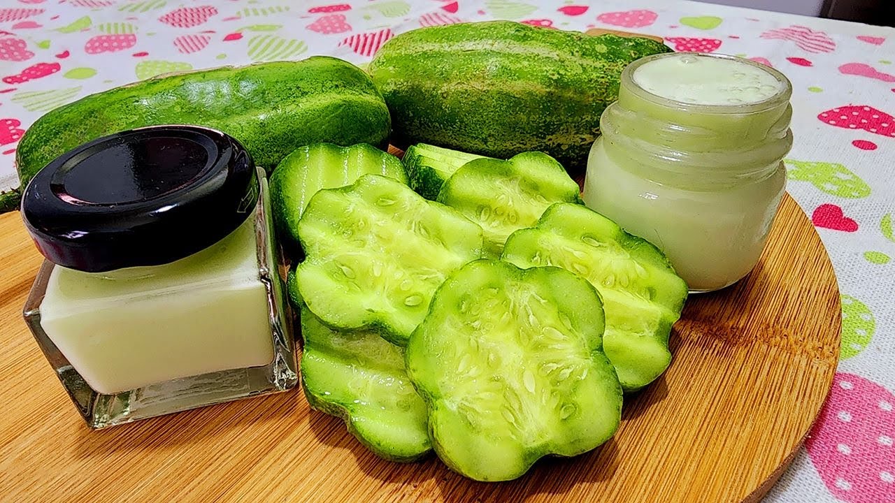 Creme de pepino e maçã serve para tratar espinhas e manchas (Foto: Divulgação)