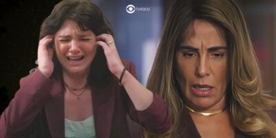 Petra e Irene em Terra e Paixão (Foto: Reprodução / Globo / Montagem TV Foco)