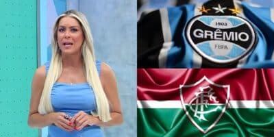 Renata Fan fala sobre ida de joia do Grêmio ao Fluminense (Reprodução: Montagem TV Foco)