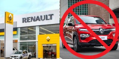 Renault Kwid teve a sua proibição imediata em país (Reprodução: Montagem TV Foco)