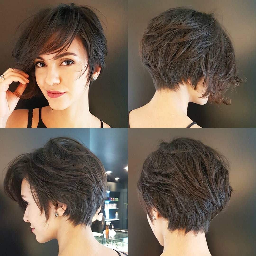 Cabelo curto repicado com volume na nuca (Foto: Divulgação)