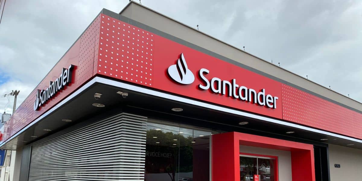 Santander é uma das principais instituições financeiras do país (Reprodução: Internet)