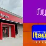 Santander estoura os cofres para desbancar Nubank e Itaú (Reprodução: Montagem TV Foco)