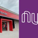 Santander e Nubank (Reprodução: Montagem TV Foco)