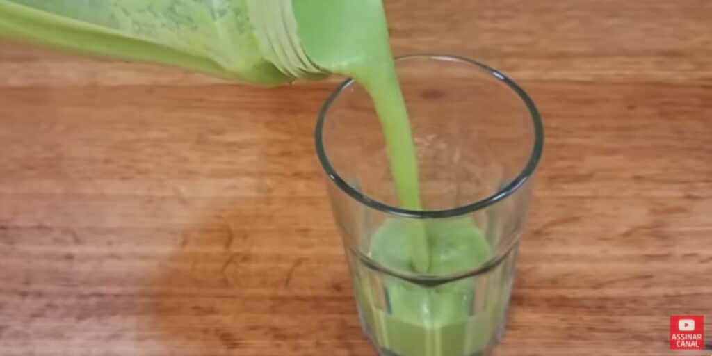 Suco da receita de colágeno (Foto: Divulgação)