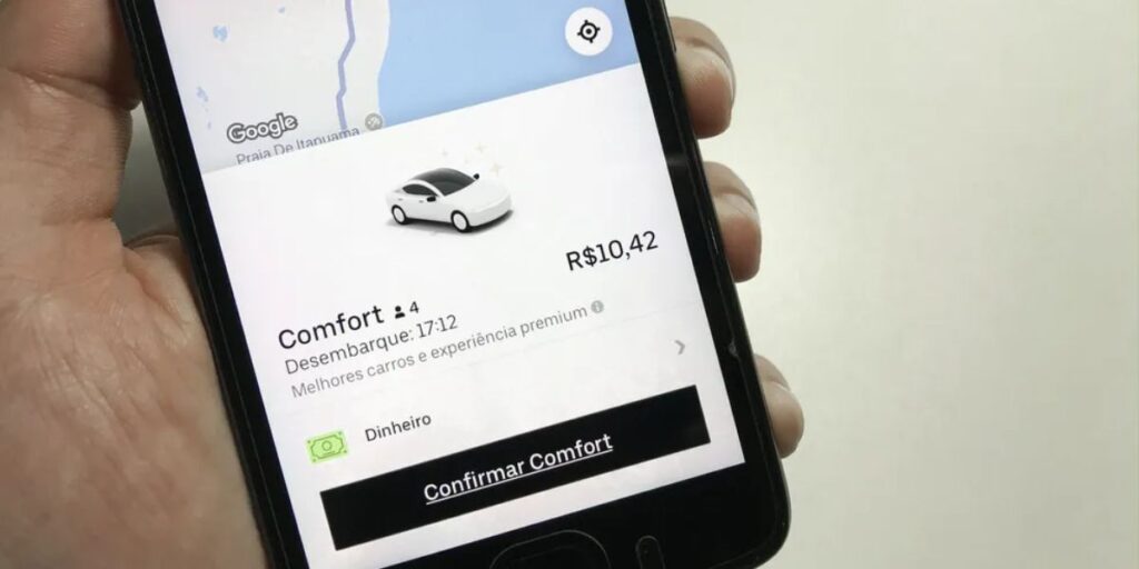 29 carros foram excluídos do Uber Comfort (Reprodução: Internet)