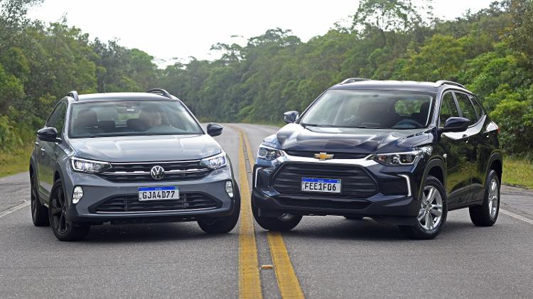 Volkswagen Nivus e o Chevrolet Tracker são grandes rivais (Foto: Reprodução/ Internet)