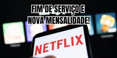 Netflix anuncia nova mensalidade e fim de serviço (Reprodução/Montagem TV Foco)