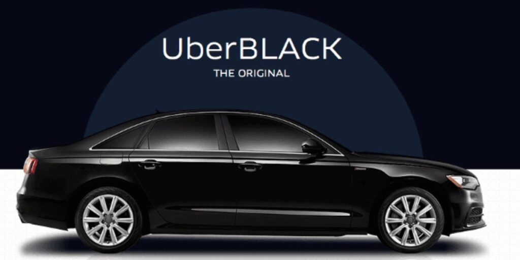 Uber black - Foto: Internet