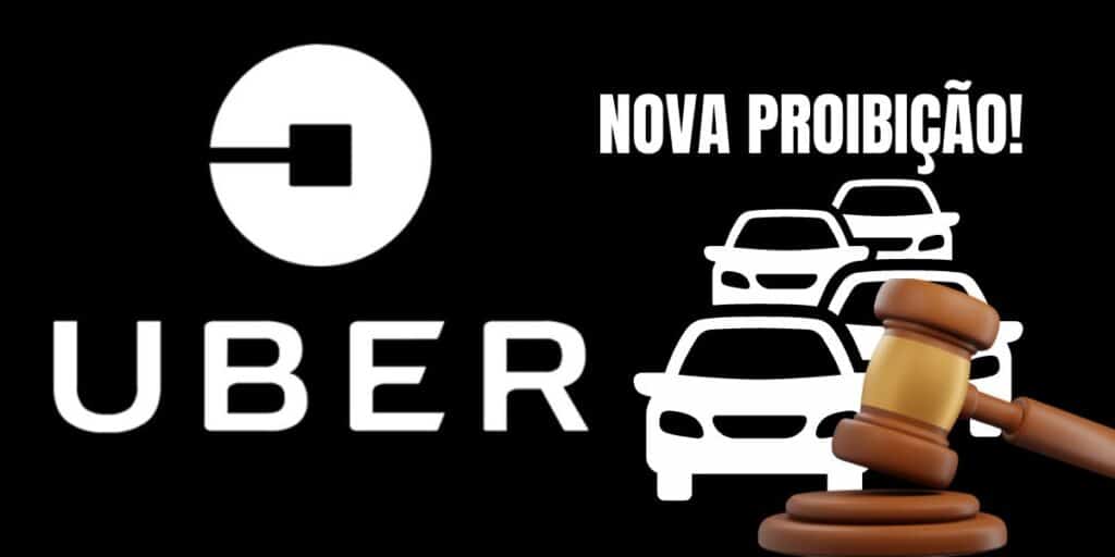 Uber baixa nova proibição de carros no app (Reprodução/Montagem TV Foco)