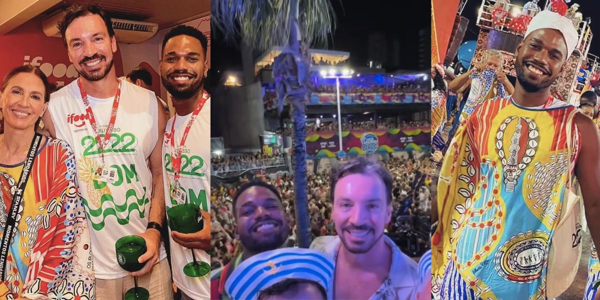 Casal curtindo o Carnaval juntos (Reprodução/Internet)