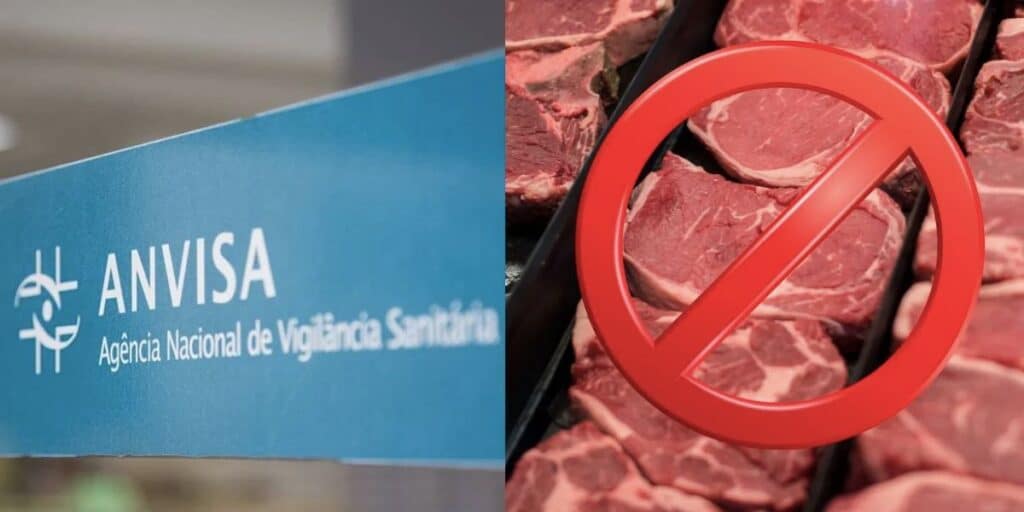 Anvisa proibi Carne congelada da marca Cedro Alimentos (Reprodução/Montagem TV Foco)