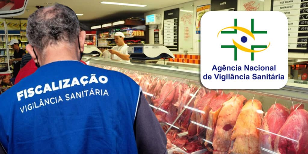 ANVISA - Carne, açougues (Foto: Reprodução, Montagem - TV Foco)