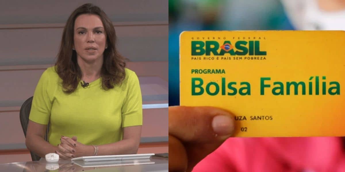 Ana Paula Araújo / Cartão do Bolsa Família - Montagem TVFOCO