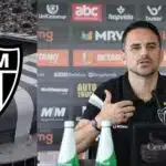 Adeus duplo no Galo: Prestes a assinar com a CBF, Caetano confirma substituto às pressas de Pavón a Felipão -- Mntagem Tv Foco