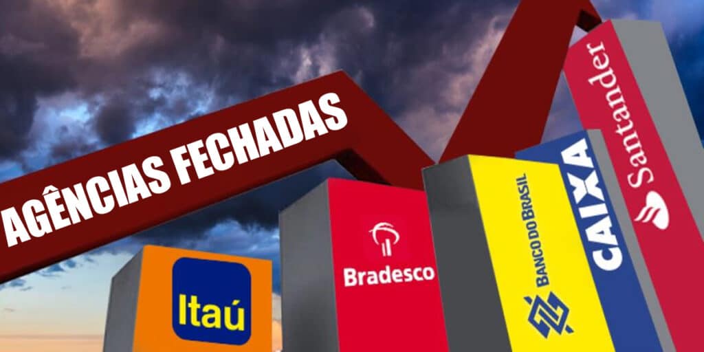 Bancos fecham agências (Foto: Reprodução, Montagem - TV Foco)