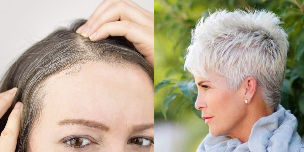 Cabelo branco e corte de cabelo (Foto: Reprodução - 50emais)