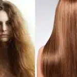 Cabelo ressecado / Cabelo hidratado - Montagem TVFOCO