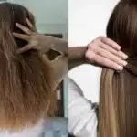 Cabelo ressecado e cabelo hidratado (Fotos: Reproduções / Internet / Freepik)