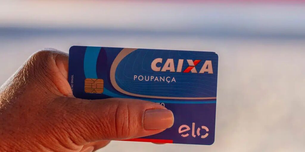 Cartão da Caixa da Poupança (Foto: Reprodução/ Internet)