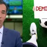 César Tralli / Demissão de técnico - Montagem TVFOCO