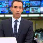 César Tralli no Jornal Hoje da Globo (Foto: Reprodução, Globo)