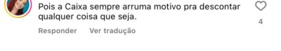 Comentários na publicação do Banco Central - Foto Instagram