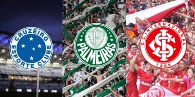 10 milhões na mesa: Palmeiras surge como um meteoro para atravessar a venda de atacante do Cruzeiro ao Inter - Montagem Tv Foco