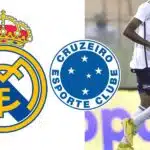 Para jogar junto com Endrick: Real Madrid vira rival de Ronaldo e vem com milhões por estrela do Cruzeiro - Montagem Tv Foco