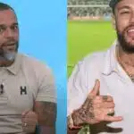 Denílson no Jogo Aberto / Neymar - Montagem TVFOCO