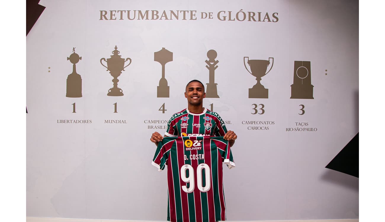 Douglas Costa no Fluminense (Foto: Divulgação)