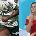 Endrick no Palmeiras e Renata Fan (Reprodução - Internet)