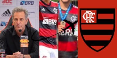 Erick, Eduardo Gabriel, Landim e Flamengo - (Reprodução Internet)