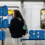 Fim de serviço do Metrô de São Paulo (Foto: Reprodução, Montagem - TV Foco)