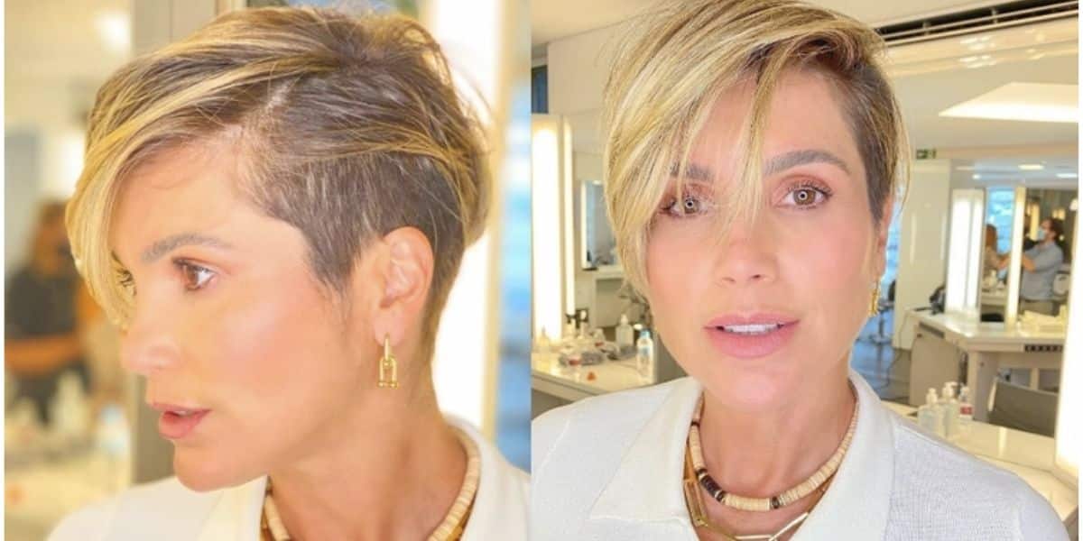 Flávia Alessandra com mixie corte inferior (Foto: Reprodução / Instagram)