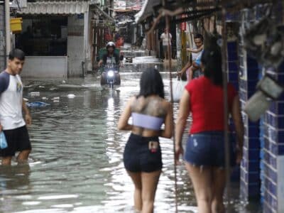 Fortes chuvas deixam oito mortos e dezenas de desaparecidos em cidades do Rio de Janeiro - Foto Internet