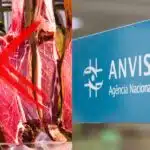 Foto de carnes / Logo Anvisa - Montagem TVFOCO