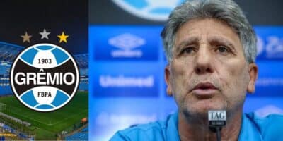 Imagem do post Pesadelo para Renato Gaúcho: Saída relâmpago de dupla é exigida no Grêmio após derrota para o Internacional