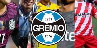 Jogadores que o Grêmio pode contratar (Reprodução - INternet)