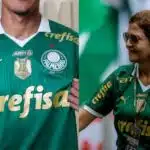 Leila Pereira e Lázaro no Palmeiras (Reprodução - Internet)