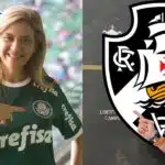 Leila Pereira no Palmeiras e Pedrinho no Vasco (Reprodução - Internet)