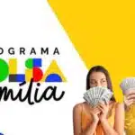 Logo Bolsa Família e pessoas com dinheiro - Foto Reprodução Internet