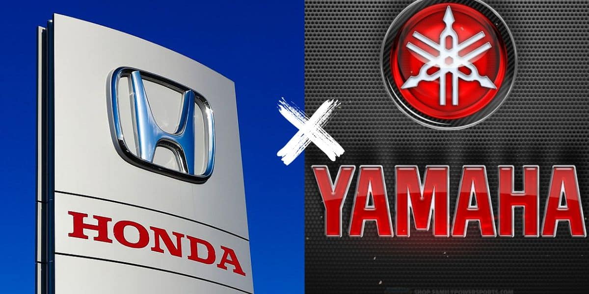 Logo Honda / Logo Yamaha - Montagem TVFOCO