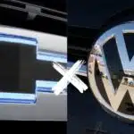 Logo da Chevrolet  / Logo da Volkswagen - Montagem TVFOCO