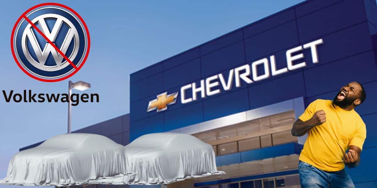 Logo da Chevrolet e Volks com novos carros - Foto Reprodução Internet