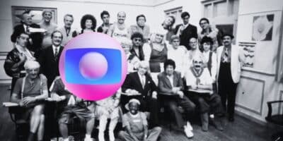 Logo da Globo e a Escolinha do Professor Raimundo - Foto Reprodução Internet