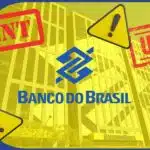 Logo do Banco do Brasil e aviso urgente - Foto Reprodução Internet